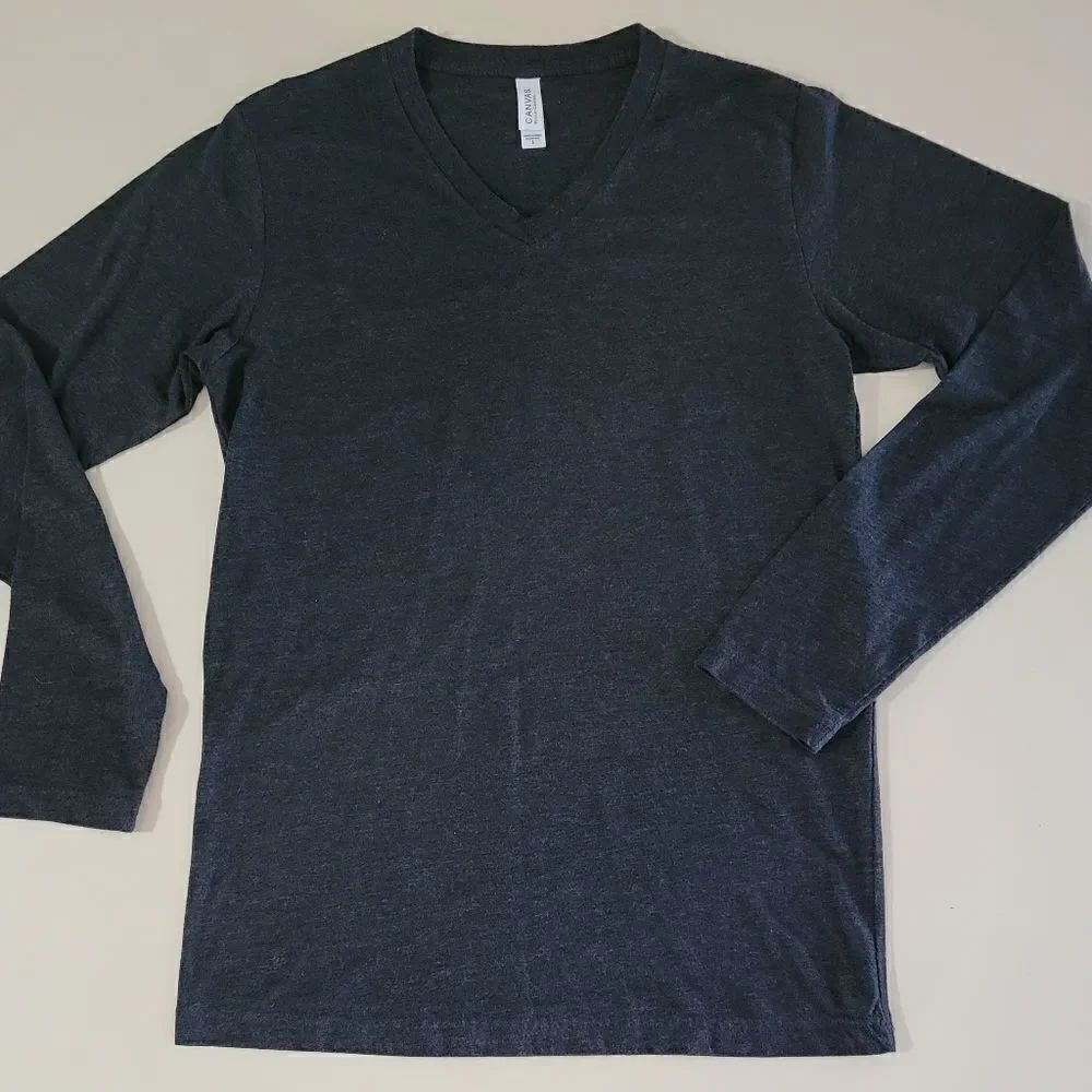 Bella Canvas Gray Long Sleeve Top